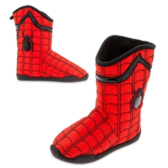 spiderman slipper boots